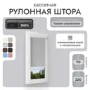 Рулонная штора блэкаут Унистайл RKRBLSVS070220 70x220 см, цвет светло-серый