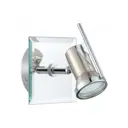 Спот поворотный светодиодный EGLO TAMARA 1 6 м² теплый белый свет цвет никель