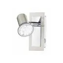 Спот поворотный Eglo Rottelo 1 лампа цвет серебряный