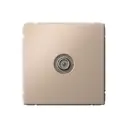 ТВ-розетка оконечная встраиваемая Systeme electric AtlasDesign GAL001291 цвет песочный