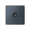 Розетка ТВ/радио/спутник встраиваемая Systeme electric ArtGallery GAL000792 цвет грифель