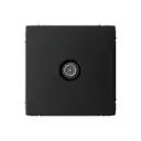 Розетка ТВ/радио/спутник встраиваемая Systeme electric ArtGallery GAL001092 цвет карбон