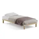 Кровать Домаклево Канапе 2 80x29x200 см фанера цвет натуральное дерево