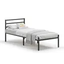 Кровать Домаклево mtlk-bz-sp3g-90-190-ch 90 x 82 x 190 см металл цвет черный