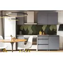 Кухонный гарнитур Денвер Арника 00-00142649а 160x84.6x60 см ЛДСП цвет серый