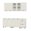 Кухня Грейвуд Sv-мебель 00-00221019а 200x217x60 см ЛДСП цвет бежевый