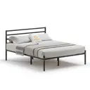 Кровать Домаклево mtlk-bz-sp4g-120-200-ch 120 x 95.2 x 190 см металл цвет черный