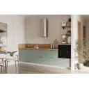 Кухонный гарнитур Лизет Арника 00-00286147 300x240x60 см ЛДСП цвет зеленый