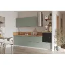 Кухонный гарнитур Лизет Арника 00-00286149 300x240x60 см ЛДСП цвет зеленый