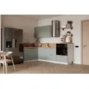 Кухонный гарнитур Лизет Арника 00-00287778 390x240x60 см ЛДСП цвет зеленый