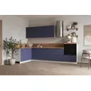 Кухонный гарнитур Лизет Арника 00-00287864 450x240x60 см ЛДСП цвет синий