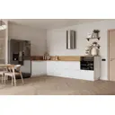 Кухонный гарнитур Лизет Арника 00-00287817 465x240x60 см ЛДСП цвет белый