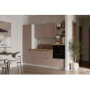 Кухонный гарнитур Лизет Арника 00-00286002а 240x240x60 см ЛДСП цвет коричневый