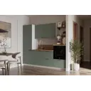 Кухонный гарнитур Лизет Арника 00-00286130а 240x240x60 см ЛДСП цвет зеленый