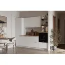 Кухонный гарнитур Лизет Арника 00-00285712а 255x240x60 см ЛДСП цвет белый