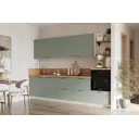 Кухонный гарнитур Лизет Арника 00-00286145а 300x240x60 см ЛДСП цвет зеленый