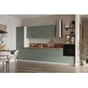 Кухонный гарнитур Лизет Арника 00-00286167а 360x240x60 см ЛДСП цвет зеленый