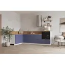 Кухонный гарнитур Лизет Арника 00-00287859а 420x240x60 см ЛДСП цвет синий