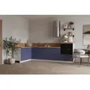 Кухонный гарнитур Лизет Арника 00-00287862а 435x240x60 см ЛДСП цвет синий