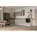 Кухонный гарнитур Лизет Арника 00-00287789а 465x240x60 см ЛДСП цвет зеленый