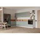 Кухонный гарнитур Лизет Арника 00-00287791а 465x240x60 см ЛДСП цвет зеленый