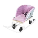 Сиденье для санок универсальное Nika Kids 10931033 принт сердечки 27xx30 см