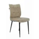 Стул Бюрократ 44x92.5x56 см велюр цвет бежевый 1 шт.