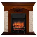 Каминокомплект Realflame Neapolis с очагом Fobos Lux BL 1600Вт орех