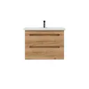 Тумба с раковиной Ruvann Aqvi 80 раковина Фостер 80 подвесная цвет Голд крафт