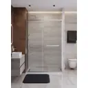 Душевая дверь Cezares LUX-B-FS-11-130-C-CR 130см раздвижная стекло прозрачное