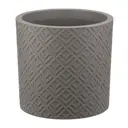 Кашпо Idea Этна ø 200 мм 3.4 л французский серый