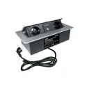 Розетка встраиваемая Gls Серия отсутствует 27672 с заземлением цвет серебро