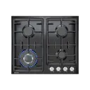 Газовая варочная панель Nordfrost HS 6042 B 58 см 4 конфорки цвет черный