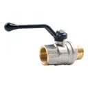 Кран шаровой прямой Bugatti Oregon DN25 PN40 1" НР/ВР латунь ручка рычаг