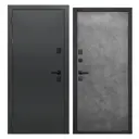 Входная дверь Superlock SL-101 левый 205x96см цвет букле графит/бетон лофт грей