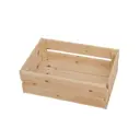 Ящик для хранения Bergwolf 31x16.5x46 см дерево цвет натуральный