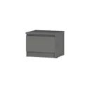 Тумба прикроватная Bts Симпл 40.4x31x35.6 см 1 ящик ЛДСП цвет графит