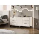 Комод Престиж Флэш 6 ящиков 150х42.6х73 см ЛДСП цвет кашемир