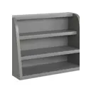 Полка настольная Вектор №11 40x17 см ЛДСП цвет темно-серый