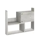 Полка настольная Вектор №25 60x17 см ЛДСП цвет метрополитн грей