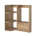 Полка настольная Вектор №26 50x30 см ЛДСП цвет дуб канзас коричневый