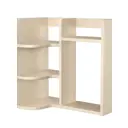 Полка настольная Вектор №27 50x30 см ЛДСП цвет крем вйс