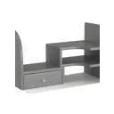 Полка настольная Вектор №29 58x28 см ЛДСП цвет темно-серый