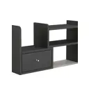 Полка настольная Вектор №31 60x18 см ЛДСП цвет черный