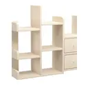 Полка настольная Вектор №32 63x18 см ЛДСП цвет крем вйс