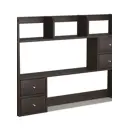 Полка настольная Вектор №38 113x18 см ЛДСП цвет дуб венге