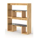 Стеллаж Куб №2 150x180x45 см ЛДСП цвет дуб золотистый