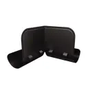 Ограничитель перелива угловой Grand line ⌀125x90мм RR 32 коричневый