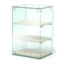 Витрина Сладость №10ЛА-О для выпечки 40x60x30 см стекло цвет крем вайс