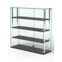 Витрина Сладость №2А-РЕГ-П 90x90x30 см стекло цвет грейвуд